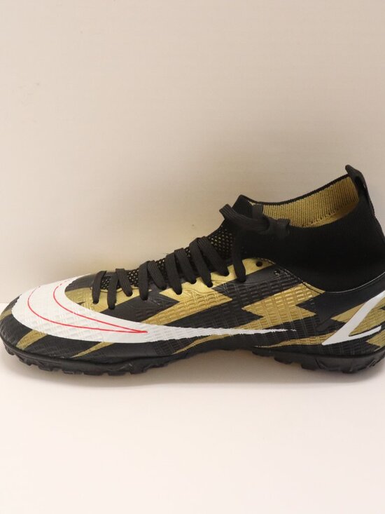 Black Gold Men\'s High Top Turf Soccer Cleats Training Shoes Size Eu 44 Us 10.5 main image 11